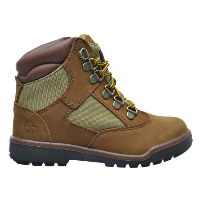 Timberland 6 Inch F/L Little Kid's Field Boots Brown tb044796