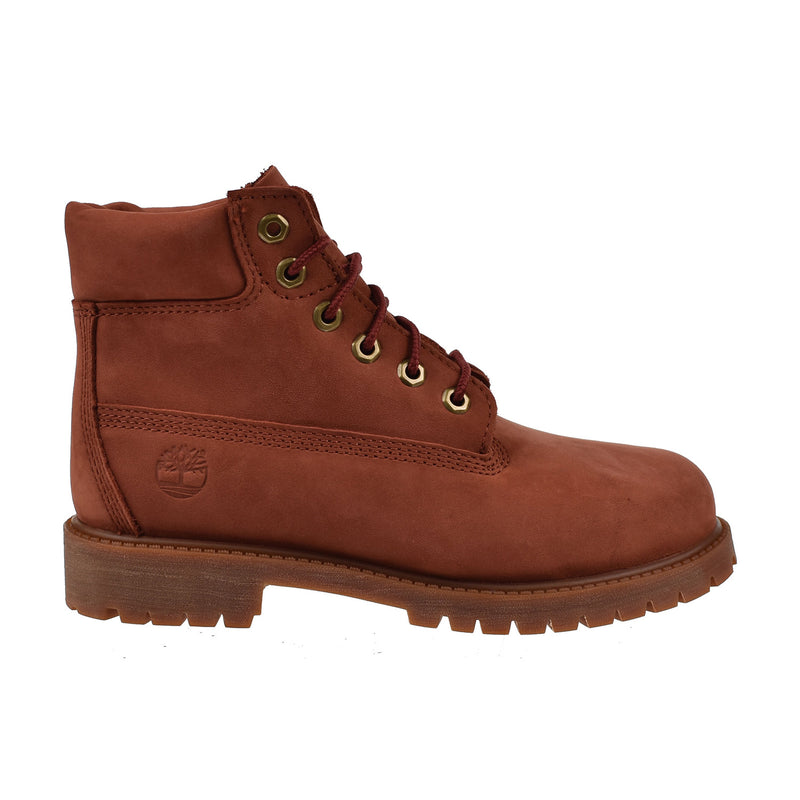Red timberland boots kids sales