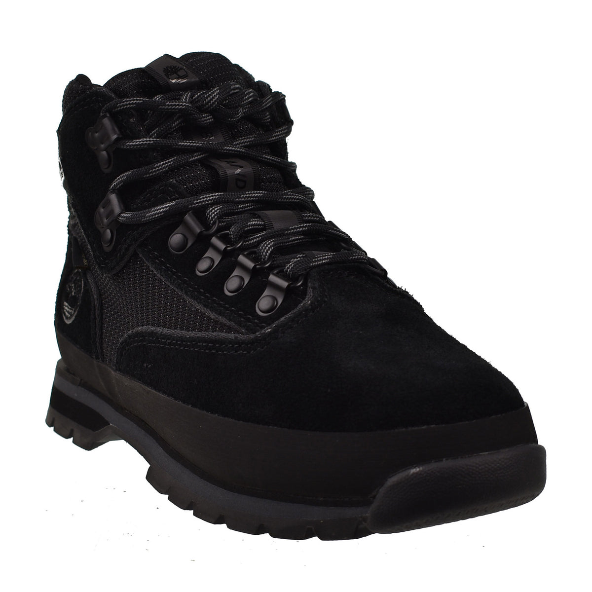 Timberland Euro Hiker Lace Up Men's Boots Black Suede