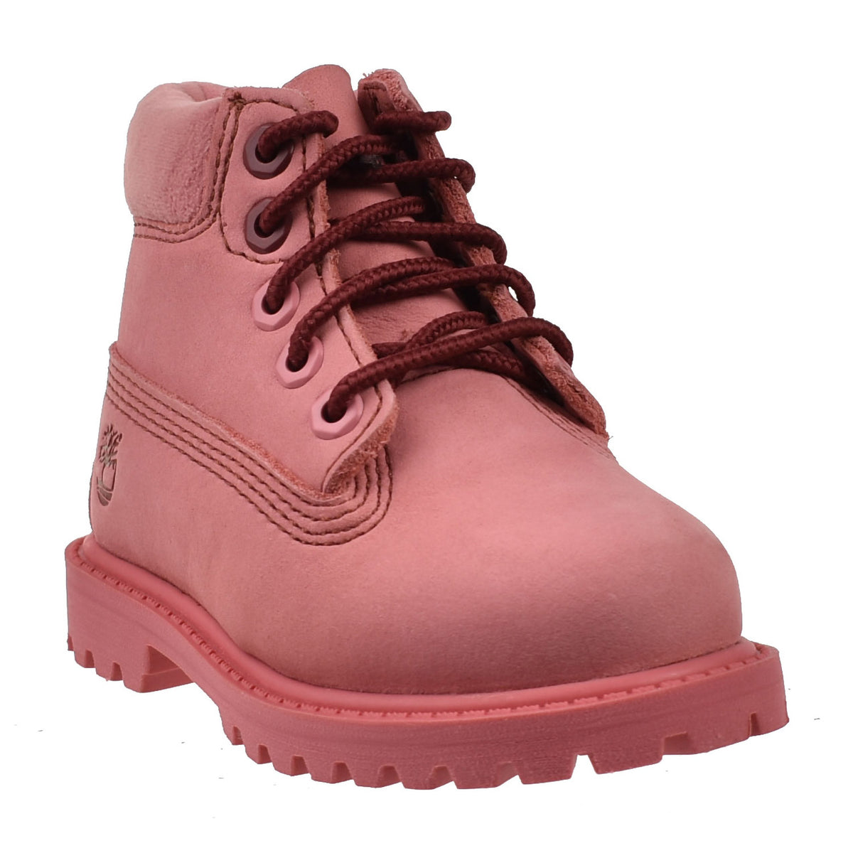 Timberland 6 Inch Premium Toddler Boots Medium Pink Nubuck 