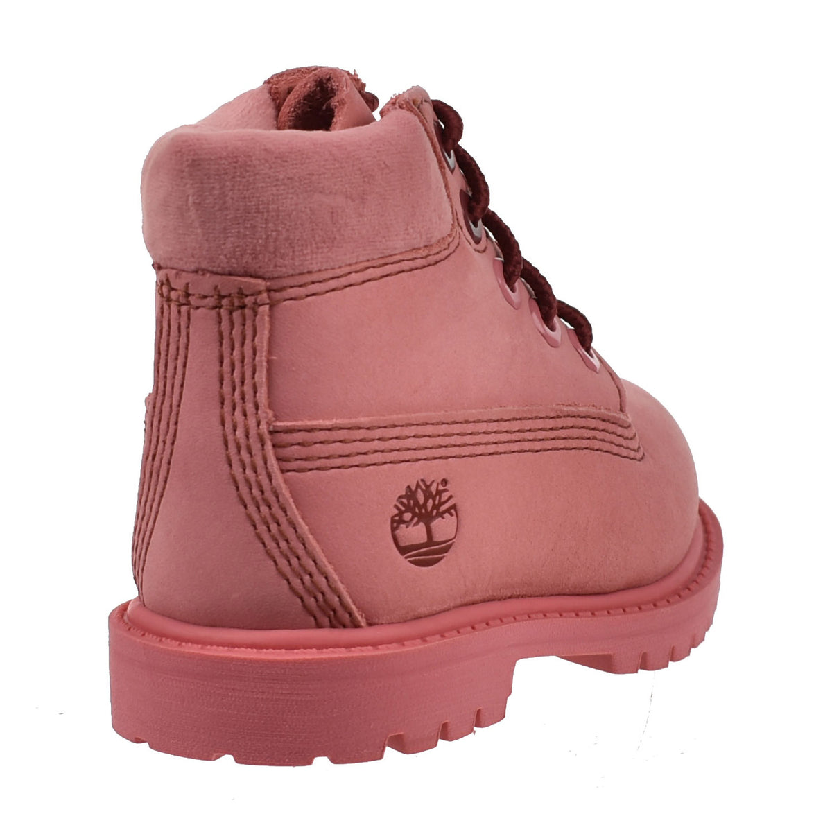 Timberland 6 Inch Premium Toddler Boots Medium Pink Nubuck 