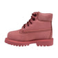 Timberland 6 Inch Premium Toddler Boots Medium Pink Nubuck 