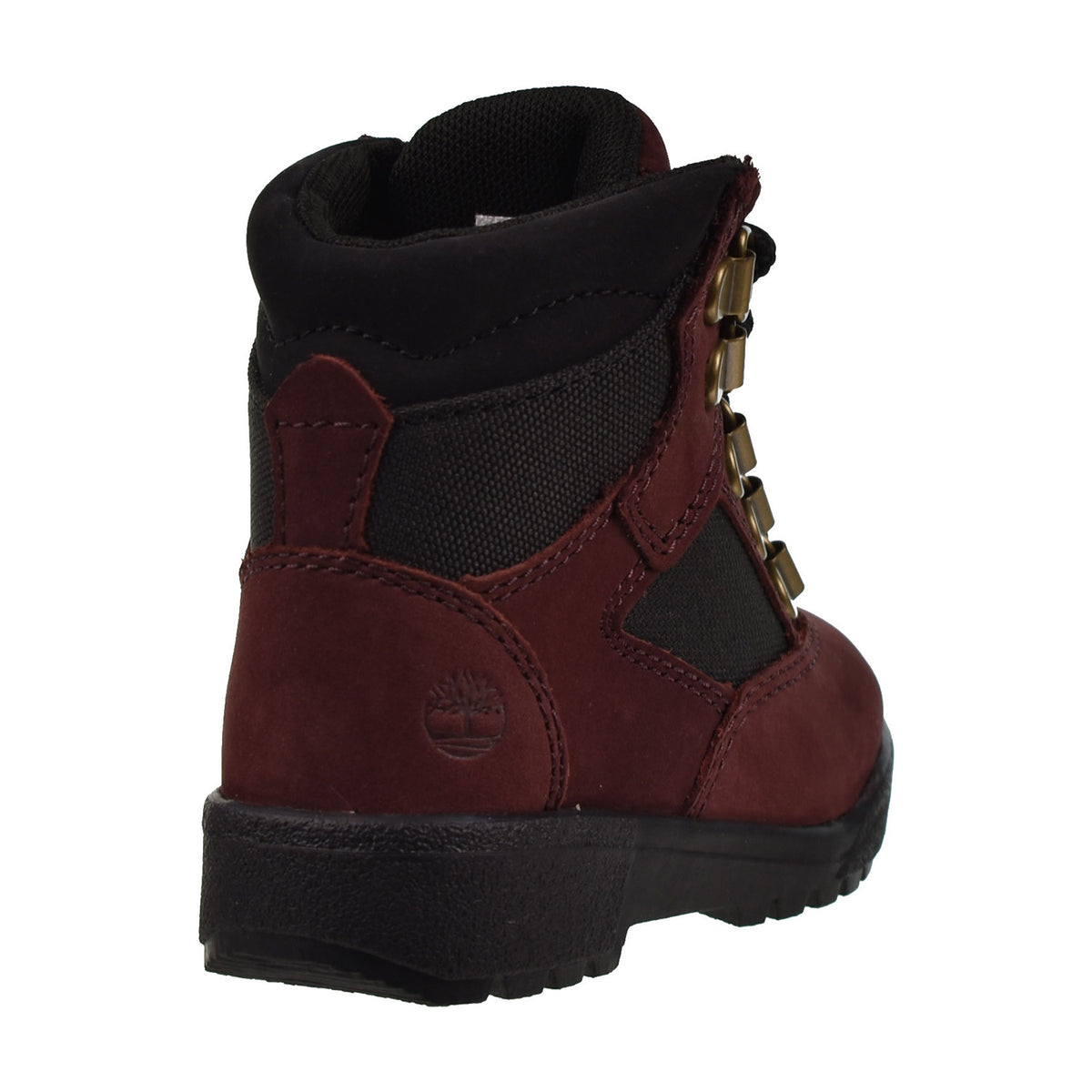 Timberland 6 inch Toddler Field Boots Burgundy Nubuck