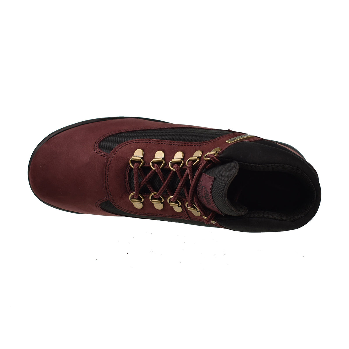 Timberland Big Kids' Field Boot Burgundy Nubuck