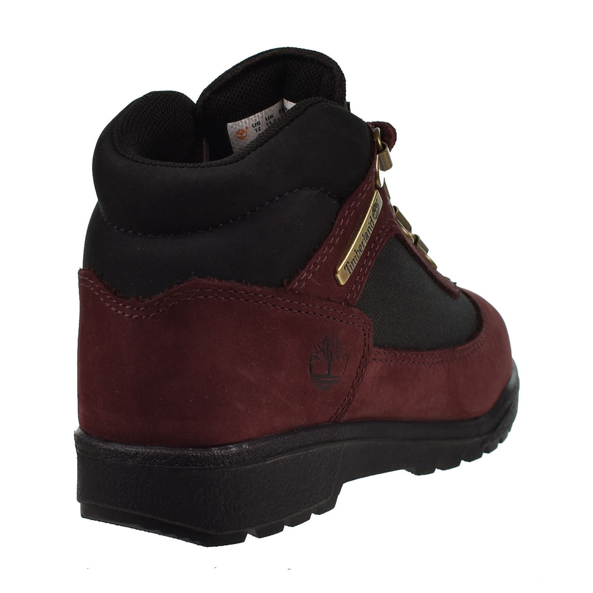 Timberland Toddler Field Boots Burgundy Nubuck