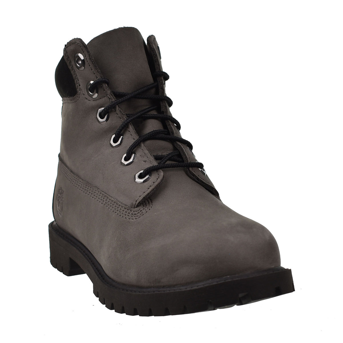 Timberland 6 Inch Premium Big Kids' Boots Grey Nubuck