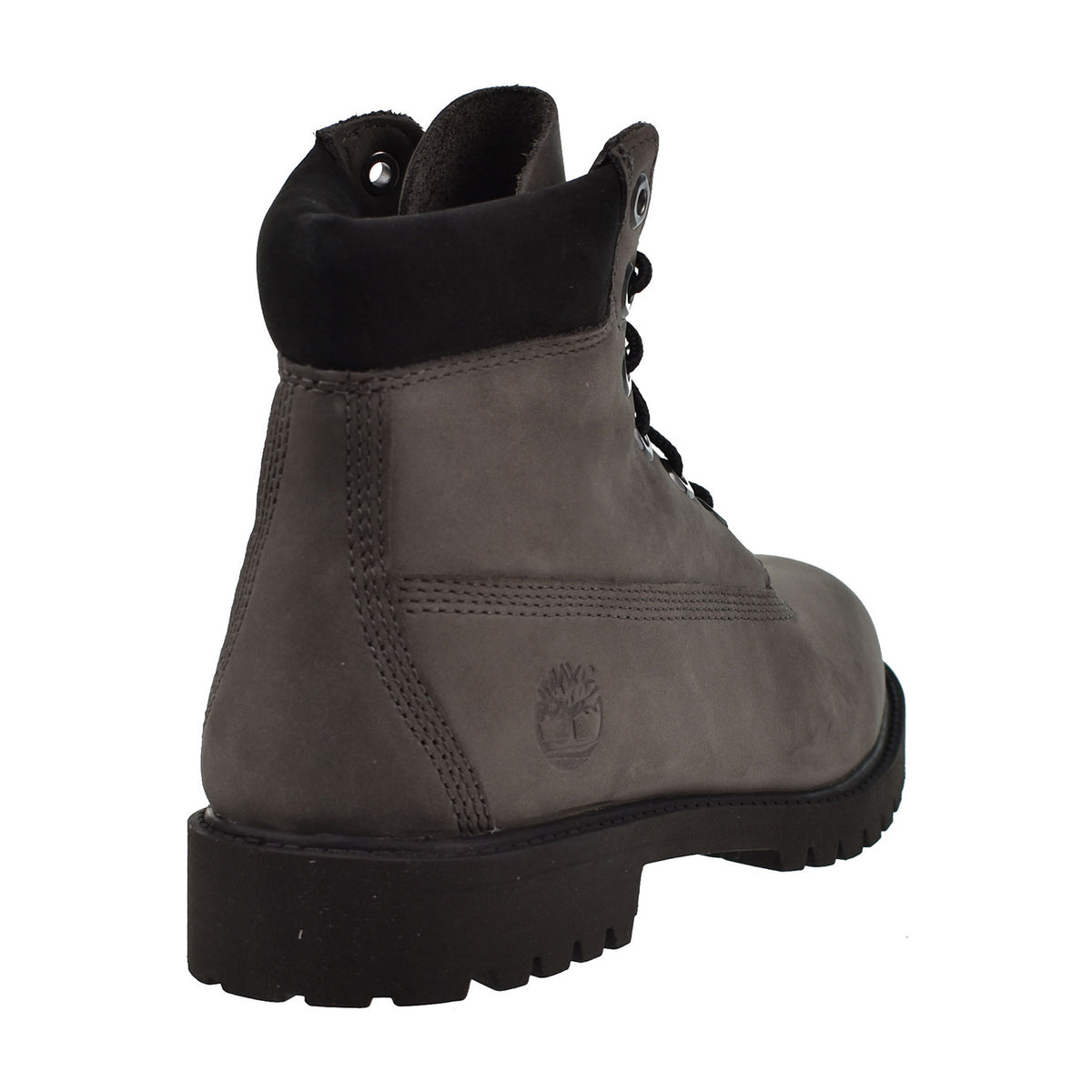 Timberland 6 Inch Premium Big Kids' Boots Grey Nubuck