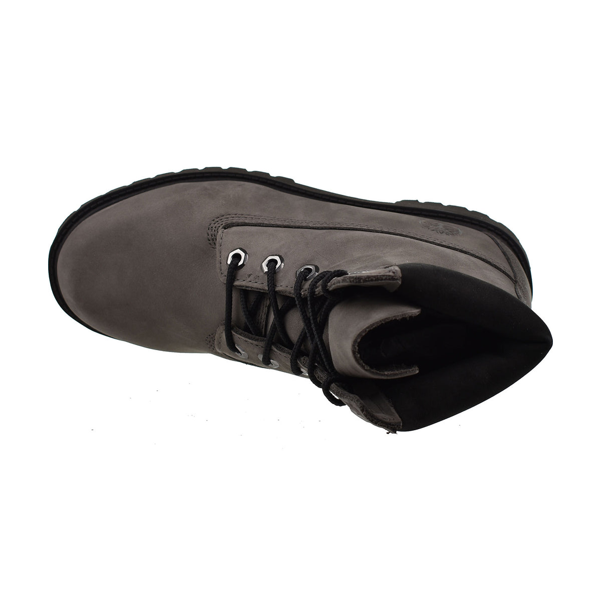 Timberland 6 Inch Premium Big Kids' Boots Grey Nubuck