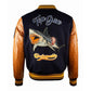 Top Gun Shark Varsity Men's Jacket Navy tgj2431-navy