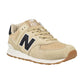 New Balance Classic 574 Men's Shoes Beige-Black  u574-rac