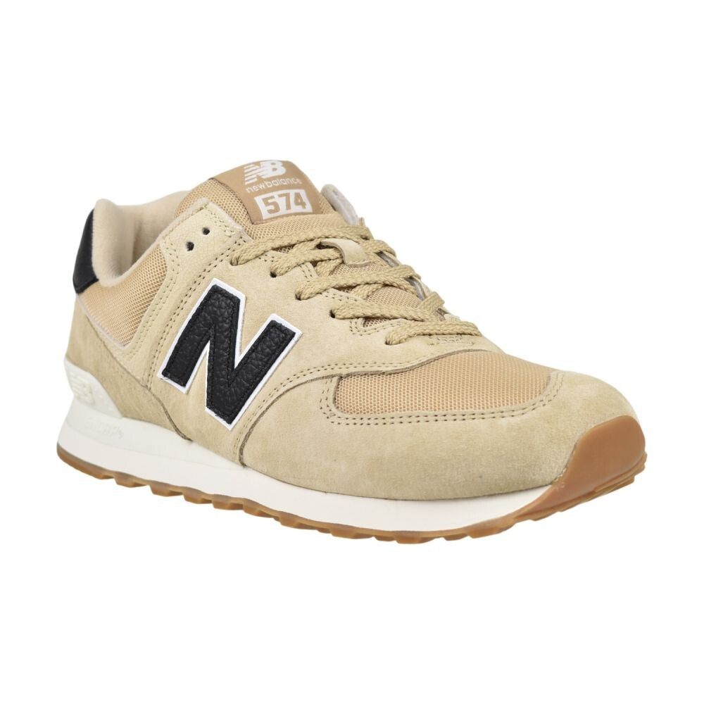 New Balance Classic 574 Men's Shoes Beige-Black  u574-rac