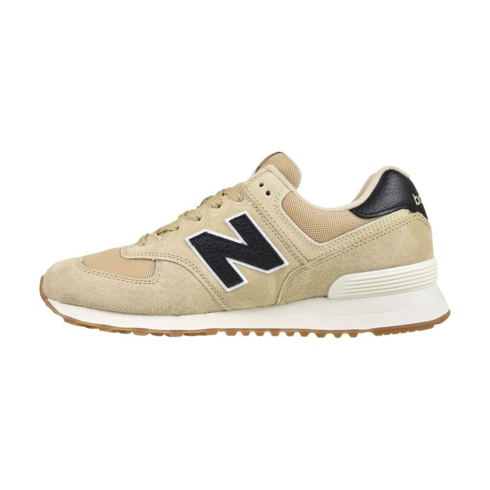 New Balance Classic 574 Men's Shoes Beige-Black  u574-rac