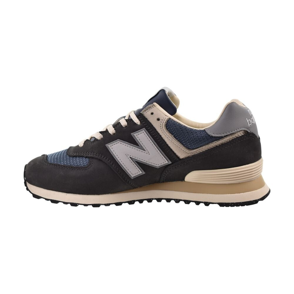 New Balance 574 Men's Shoes Black Cement/Slate Grey u574-sgg