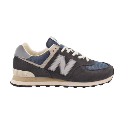 New Balance 574 Men's Shoes Black Cement/Slate Grey u574-sgg