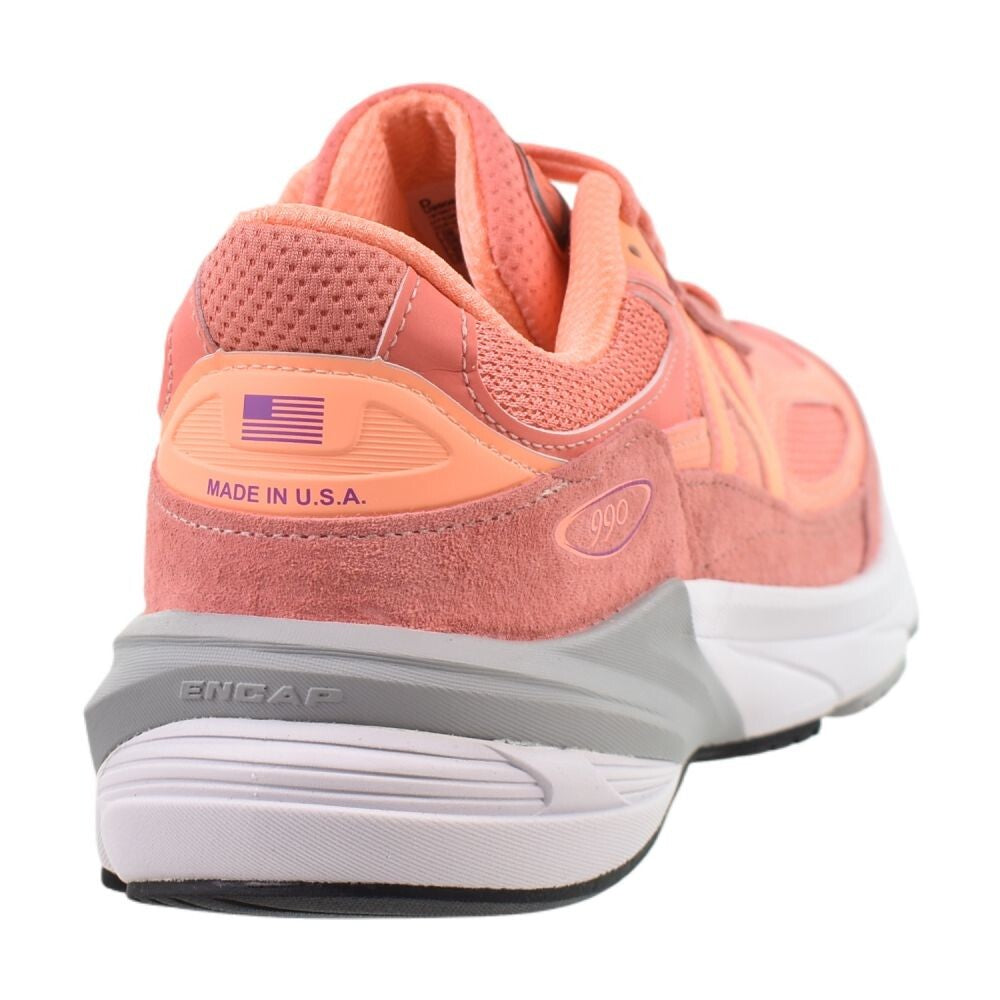 New Balance 990 Made in USA Men's Shoes Sunrise Rose/White u990-sr6