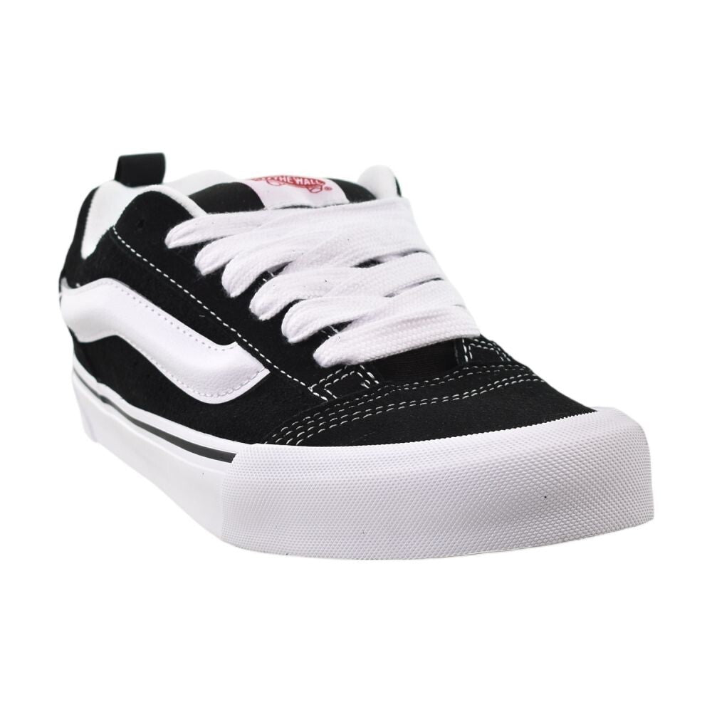 Vans Knu School Men's Shoes Black/True White vn0009qc-6bt
