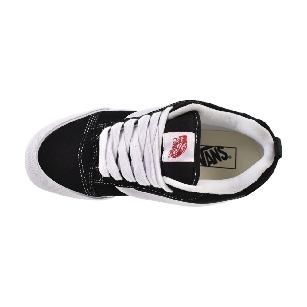 Vans Knu School Men's Shoes Black/True White vn0009qc-6bt
