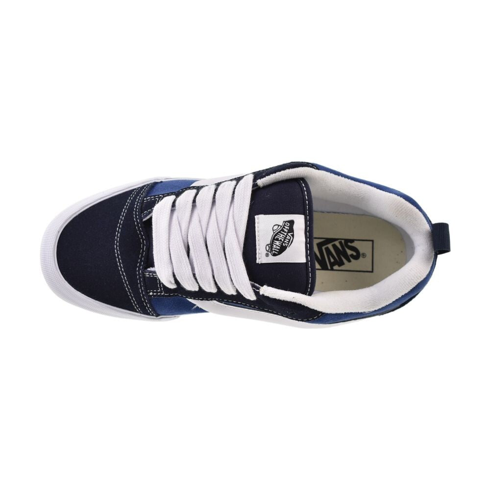 Vans Knu School Men's Shoes Navy/True White vn0009qc-nwd