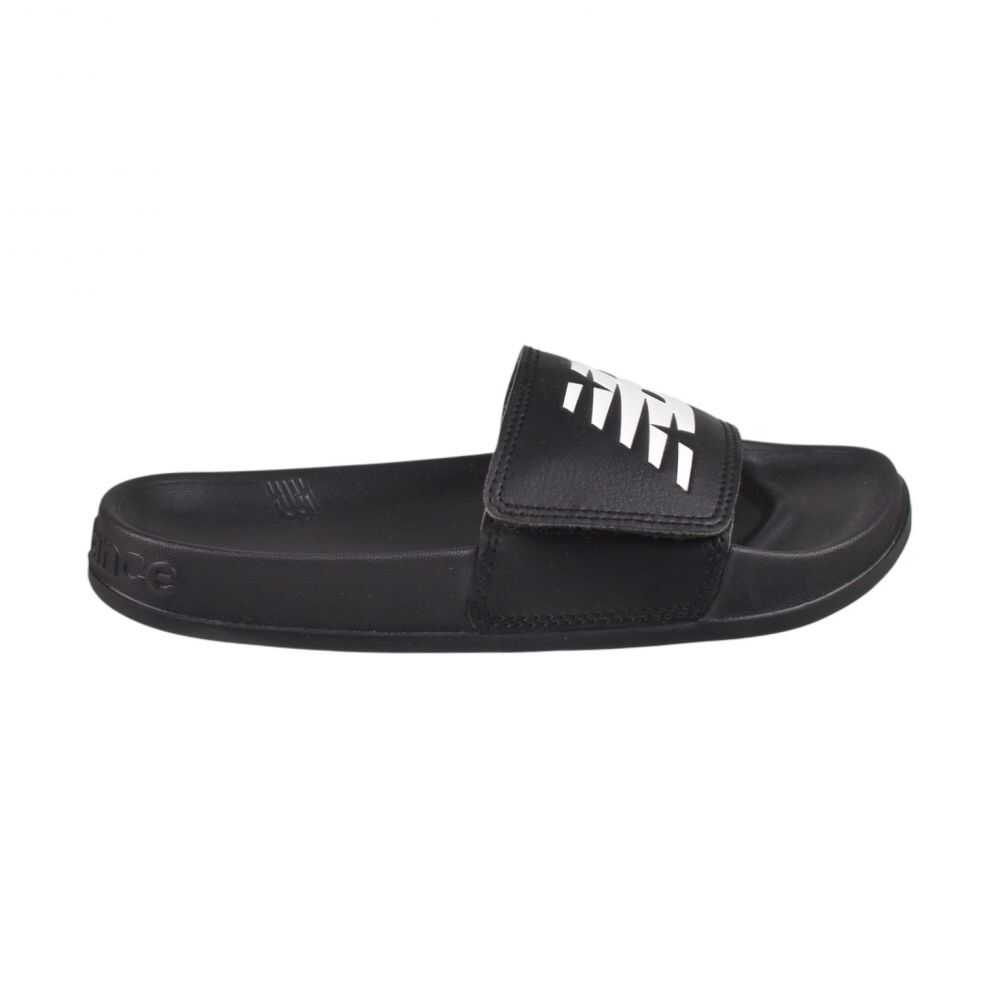 New Balance Kids' Slides Black/White yt200-ab1