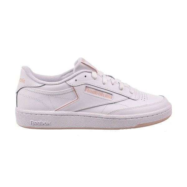 Reebok Club C 85 Leather Women`s Shoes White-Pink 