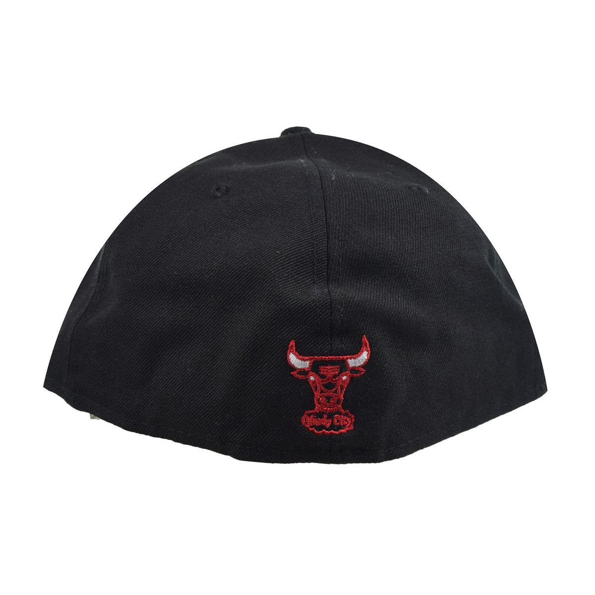 New Era Chicago Bulls "Hardwood Classic Logo" 59Fifty Men's Fitted Hat Black-Red