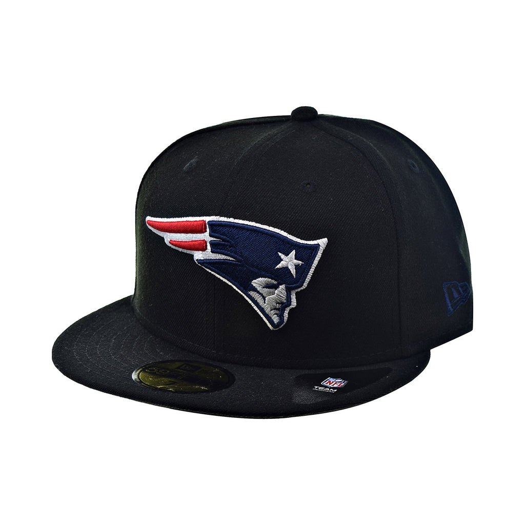 New Era New England Patriots 59Fifty Men's Hat NFL Black/Team