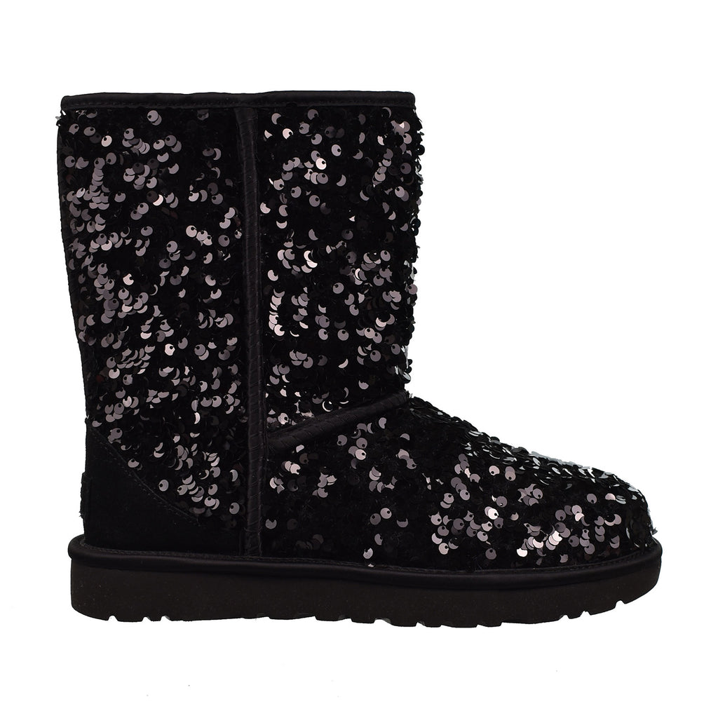 UGG Classic Short Chunky Sequin Women's Boots Black