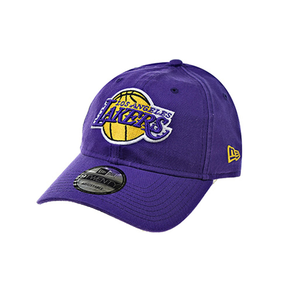 New Era Los Angeles Lakers Core Classic 9Twenty Men's Strapback Hat Purple