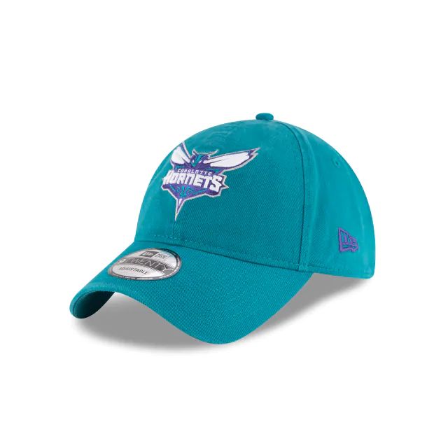 Men's Charlotte Hornets New Era Teal/Purple Official Team Color