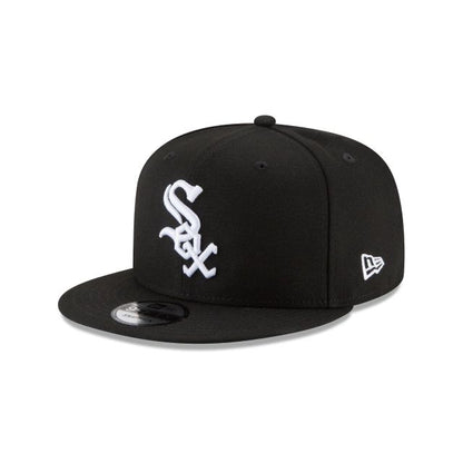 New Era Chicago White Sox Basic 9Fifty Snapback Men's Hat Black