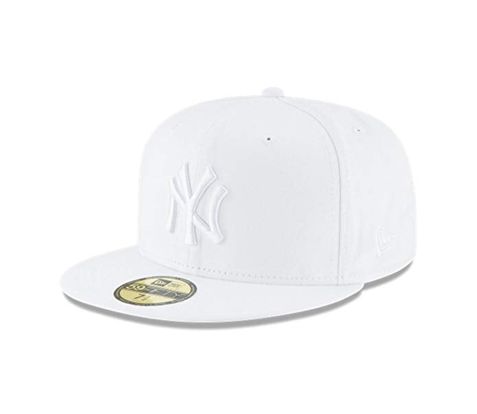 New Era New York Yankees MLB Basic 59Fifty Fitted Cap Hat White