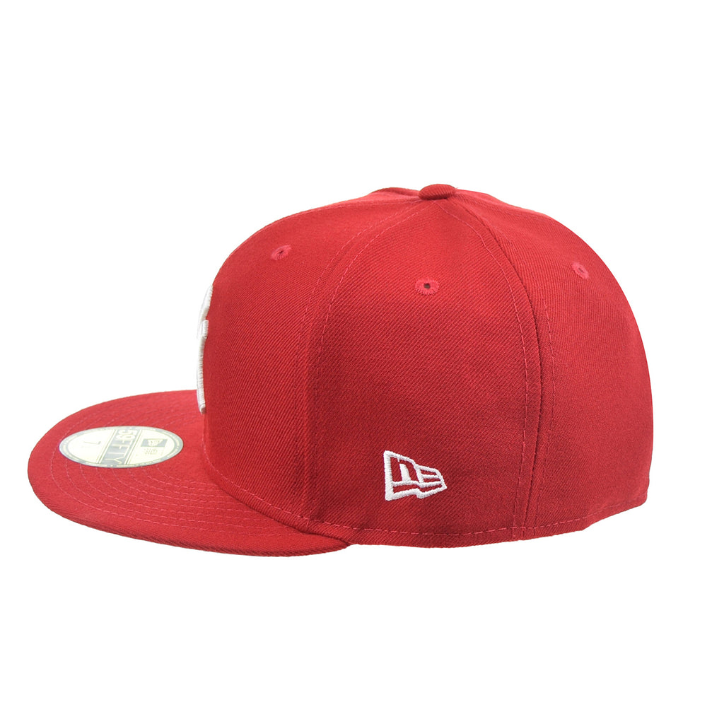 New Era New York Yankees Basic 59Fifty Fitted Men's Hat Red