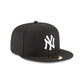 New Era New York Yankees Basic 59Fifty Fitted Cap Hat Black/White