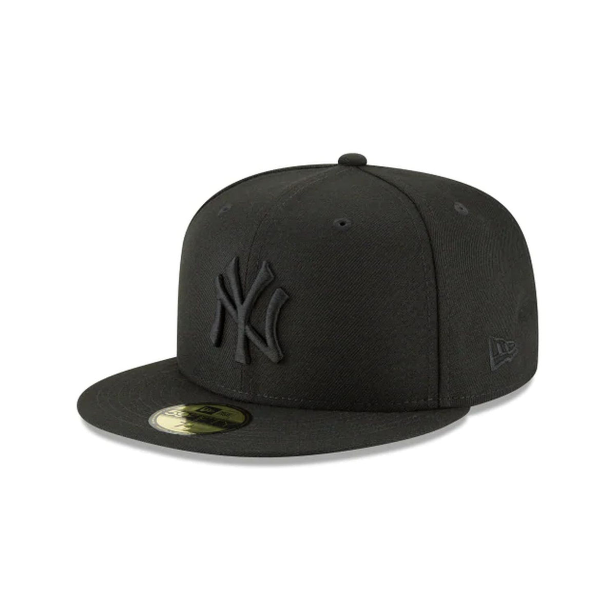 New Era New York Yankees Blackout Basic 59Fifty Fitted Cap Hat Black