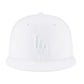 New Era 59Fifty Los Angeles Dodgers Primary Logo Basic Men's Fitted Hat White