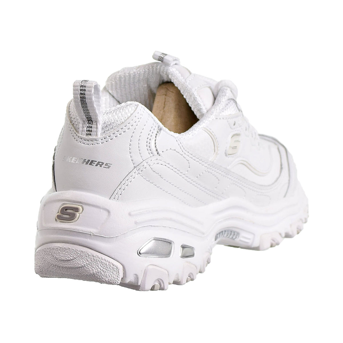 Skechers D'Lites Fresh Start Women's Shoes White/Silver