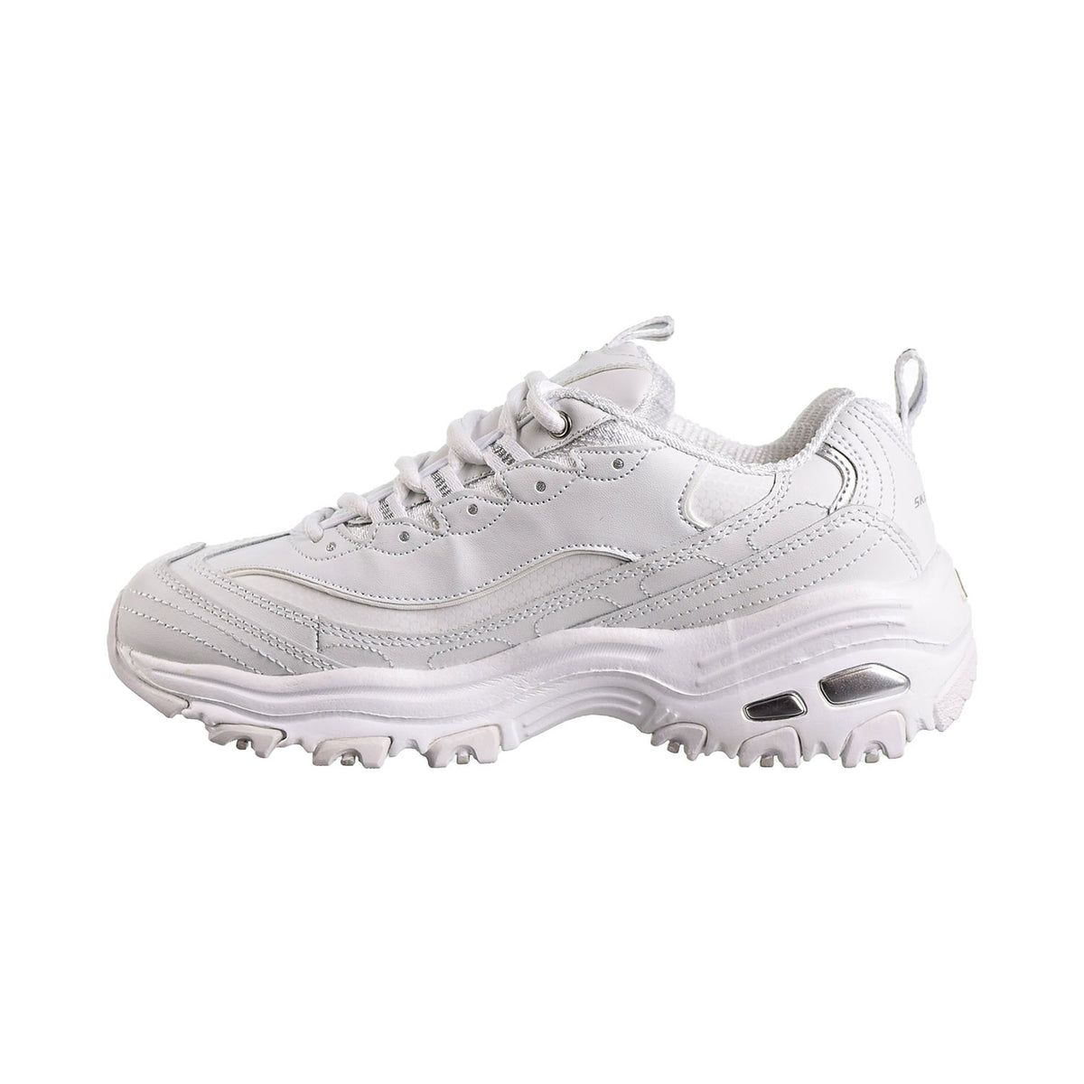 Skechers D'Lites Fresh Start Women's Shoes White/Silver