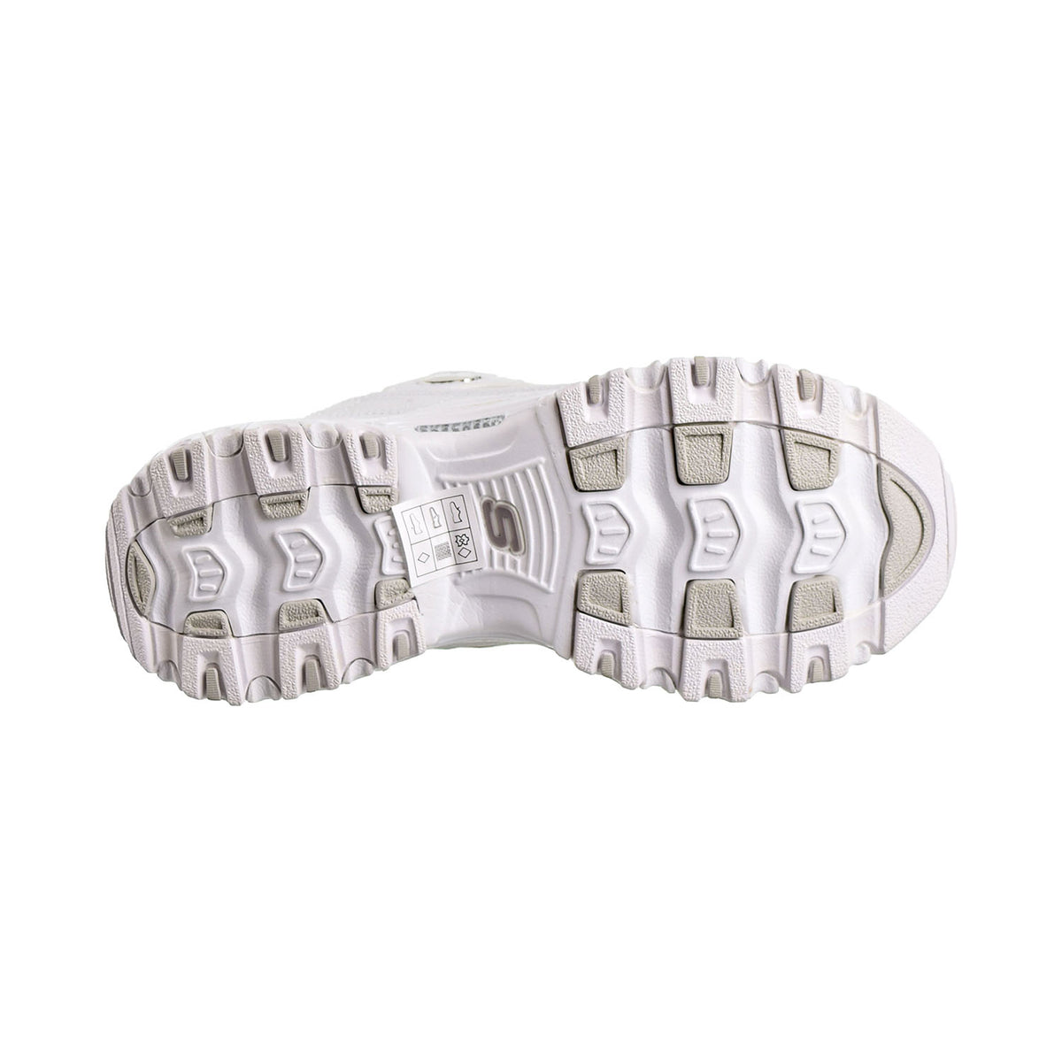Skechers D'Lites Fresh Start Women's Shoes White/Silver