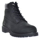Timberland Big Kids 6 Inch Premium Waterproof Boots Black