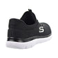 Skechers Summits Womens Shoes Black/White