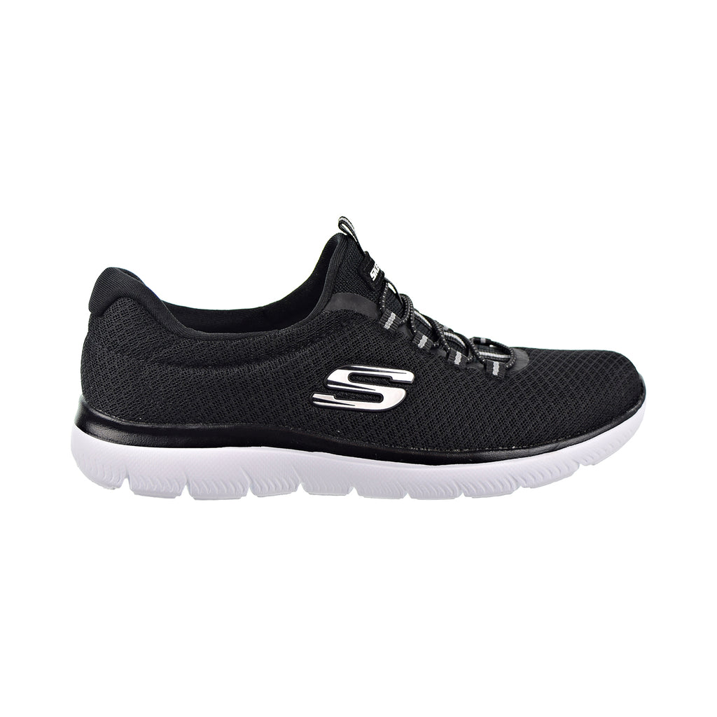 Skechers Summits Womens Shoes Black/White