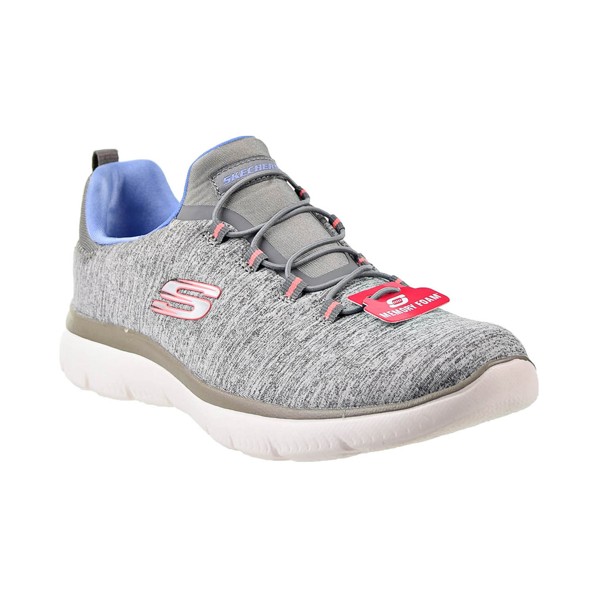 Skechers Summits Quick Getaway Women's Shoes Gray-Blue
