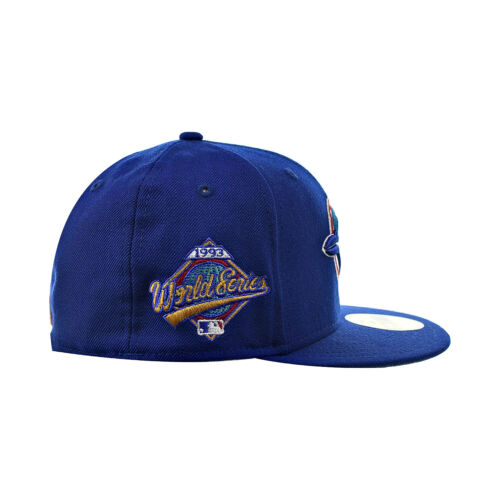 Toronto Baseball Hat Black Light Royal Blue 1993 World Series New Era 59FIFTY Fitted