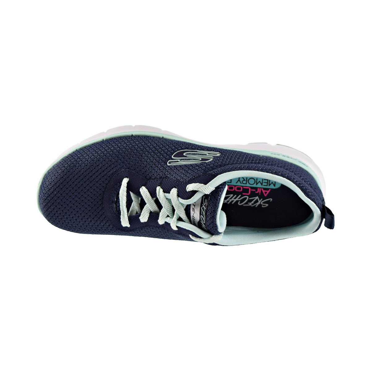 Skechers Flex Appeal 3.0 First Insight Womens Shoes Navy/Aqua