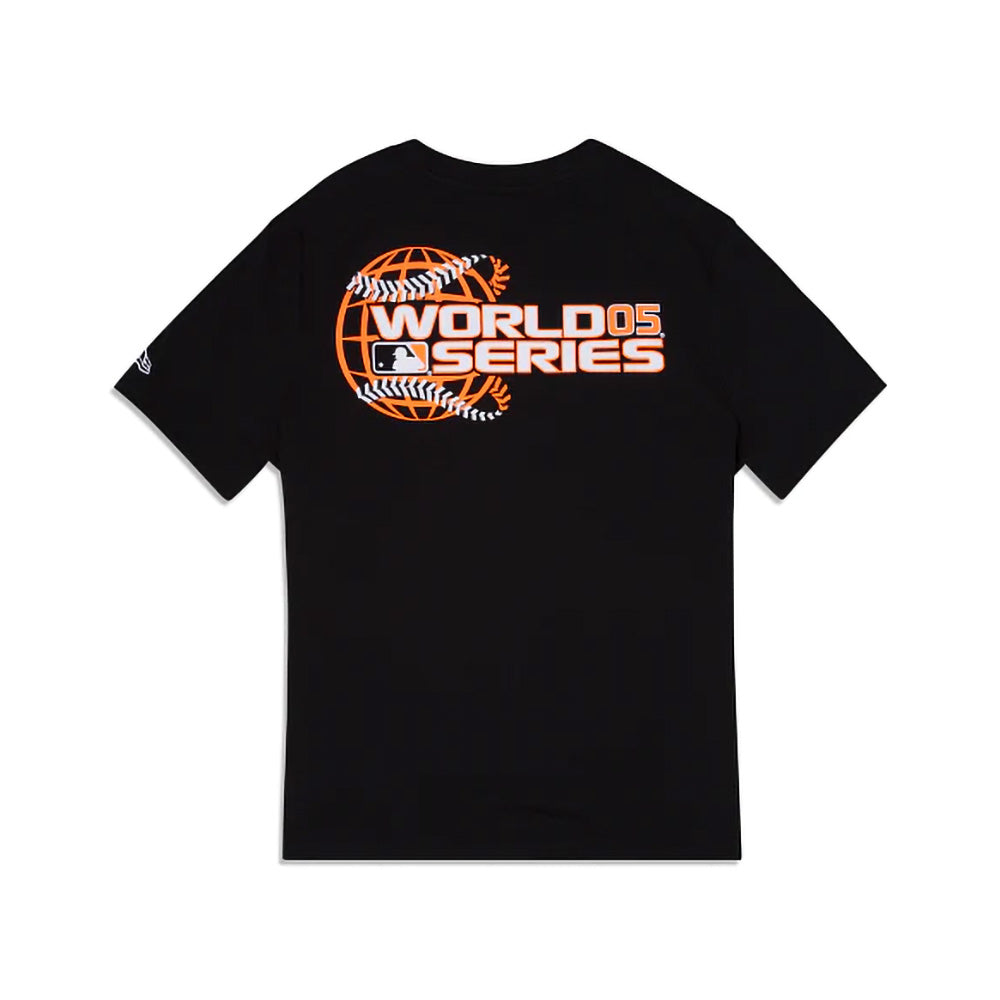 New Era Chicago White Sox World Series 05 Men's T-Shirt Black-Orange