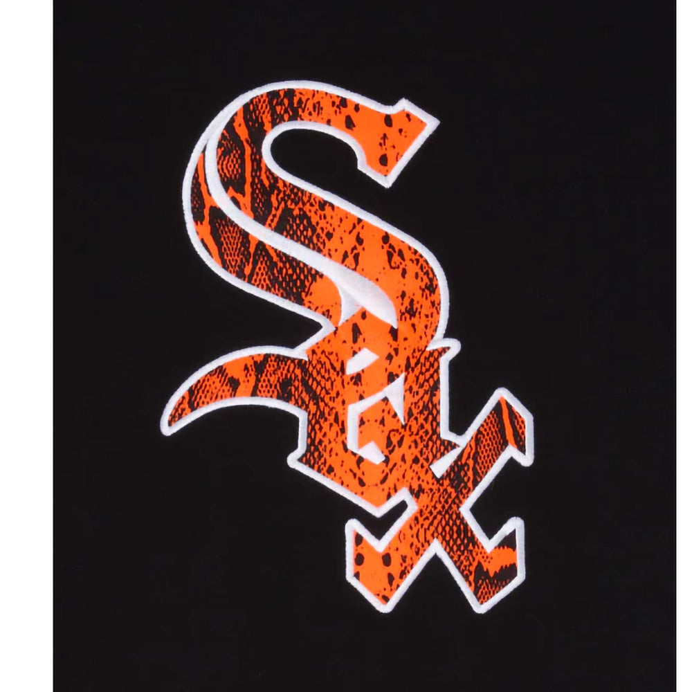 New Era Chicago White Sox World Series 05 Men's T-Shirt Black-Orange