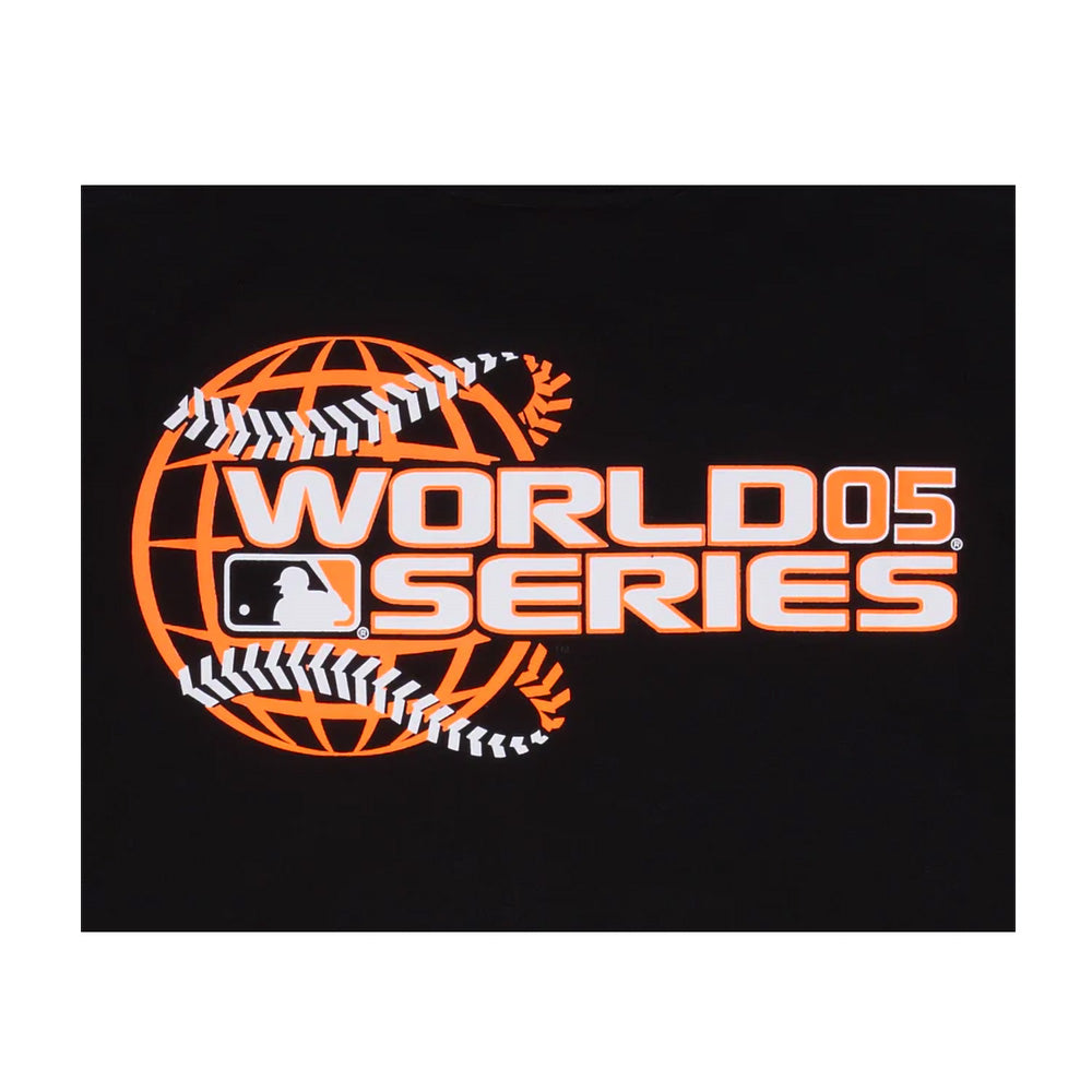 New Era Chicago White Sox World Series 05 Men's T-Shirt Black-Orange