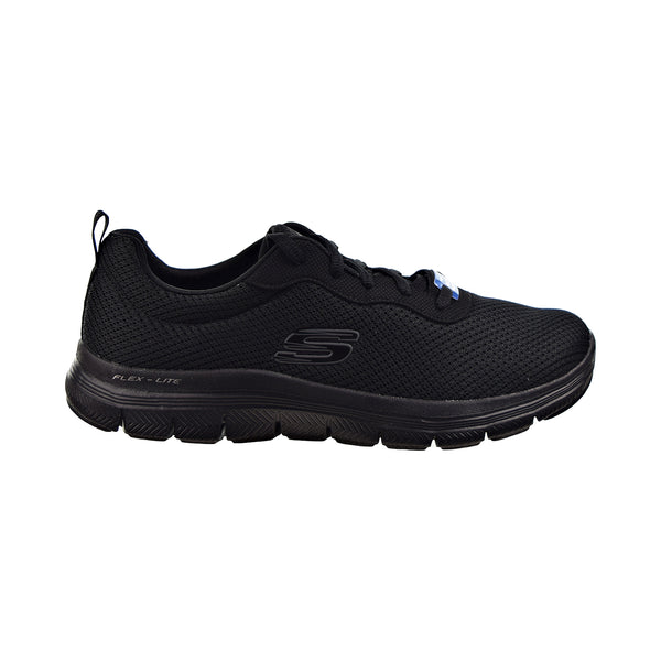 Skechers Flex Appeal 4.0 (Wide) Women's Shoes Black