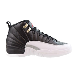 Kids buying Air Jordan 12 Retro Playoff (2022) Black/White sz5.5y