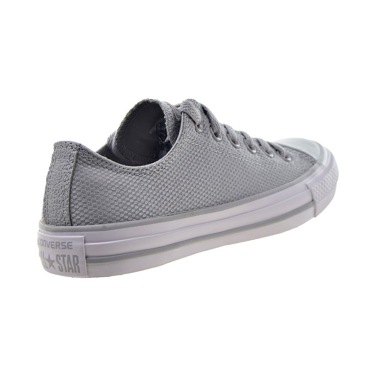Converse Chuck Taylor All-star Ox Big Kids' Shoes Ash Grey-White-Brown
